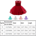thumbnail image 4 of IBTOM CASTLE Flower Pageant Peplum Tutu Dress for Baby Girl Baptism Formal Party Wedding Pageant Dance Short Gown 12-18 Months Wine Red, 4 of 8