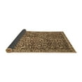 thumbnail image 2 of Ahgly Company Indoor Rectangle Abstract Brown Modern Area Rugs, 6' x 9', 2 of 4