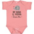 thumbnail image 3 of Inktastic Nana and Poppa Love Me Grandchild Elephant Boys or Girls Baby Bodysuit, 3 of 5