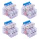 thumbnail image 3 of 4 Uds DZ47‑63 3 polos 6‑63A Mini disyuntor doméstico interruptor de protección de sobrecarga transparente, 3 of 10