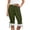Dark Blue#1, variant on Hzzrkos Women Casual Fashion Solid Color Elastic‑Waist Loose Capri Pants With Pockets Relaxed‑Fit Trousers for Daily‑wear Home Outdoor Travelling