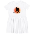 thumbnail image 3 of Inktastic Play Hockey Sports Girls Toddler Dress, 3 of 5