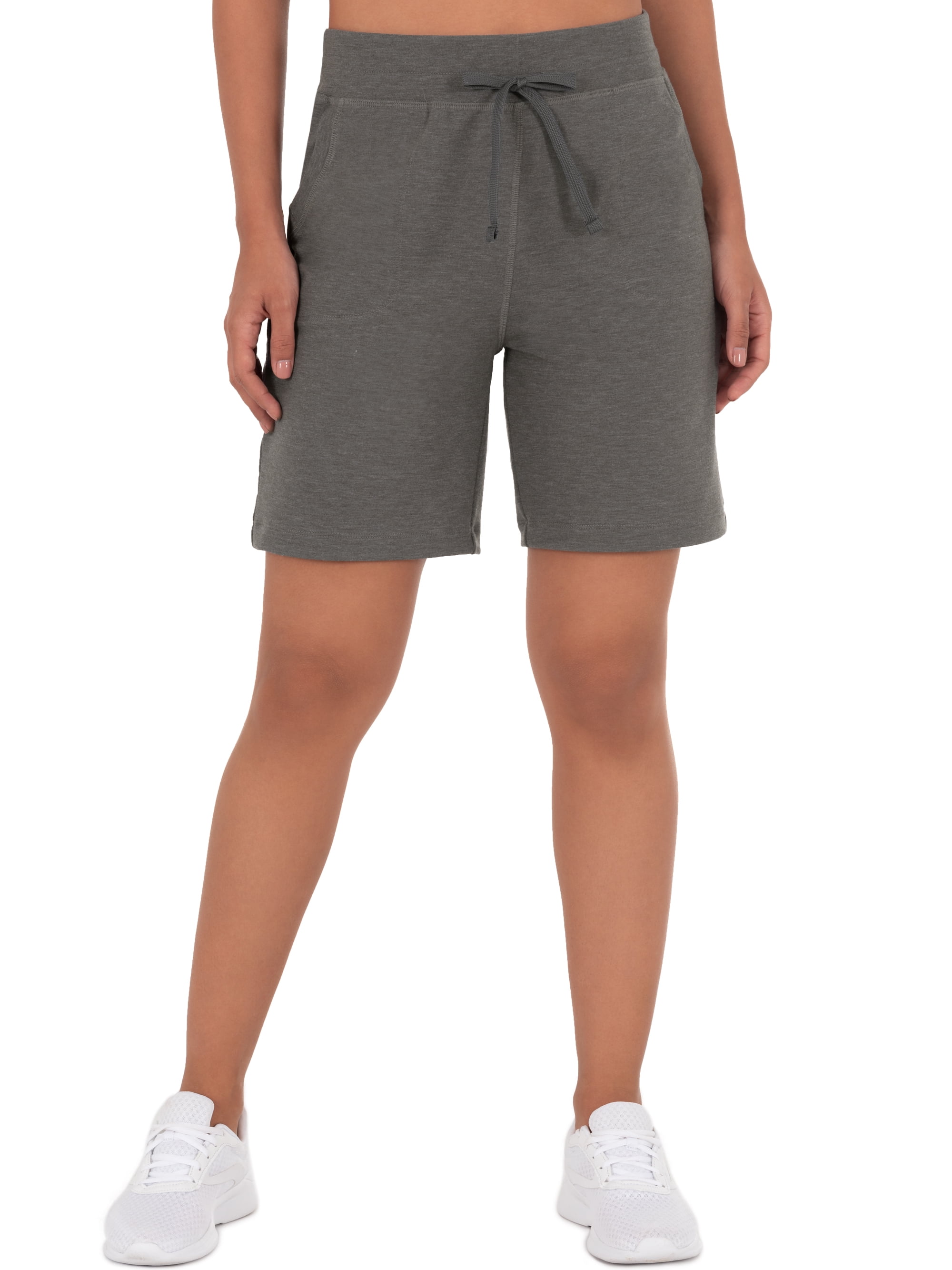 Athletic Works Women's French Terry Athleisure 7" Drawstring Short