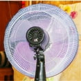 thumbnail image 7 of AWULZFENGGG Retro Table Fan Oscillating Clip on Desk Fan Quiet Stand up Oscillating Fan Round Fan Filters Summer Fan /Fan Mesh Cover, 7 of 7