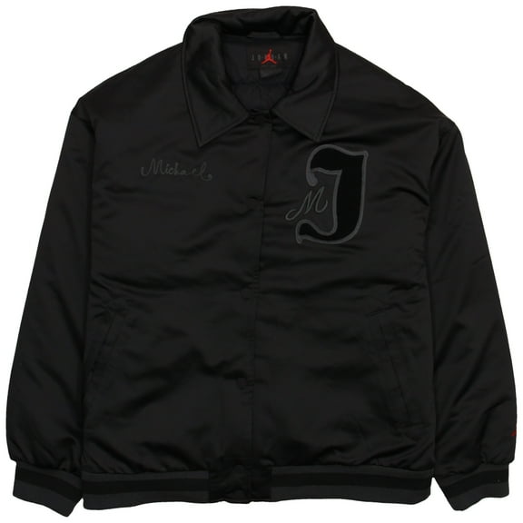 Nike Jordan Women's Varsity Jacket Black Gym Red M