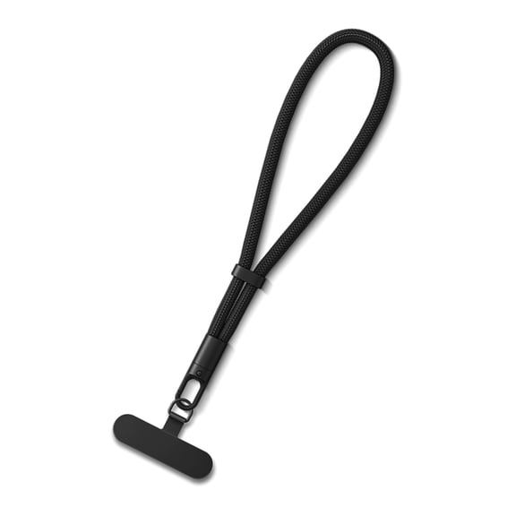 Adjustable Wrist Strap Not Drop Design Rotating Steel Clip for Secure Phone