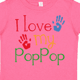 thumbnail image 4 of Inktastic PopPop Grandkids Handprints Boys or Girls Toddler T-Shirt, 4 of 5