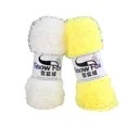 thumbnail image 6 of 1Pcs 100g Snow Fox Fluff Thread Ball Three Strands Long Fluff Thread Wind Down Crystal Fluff Hand Knitted DIY Hat Blanket Scarf (09 Turmeric), 6 of 6