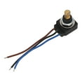 thumbnail image 3 of Potenciómetro giratorio con cable conector, cono lineal de 10K Ohm, resistencia ajustable, potenciómetro de 3 pines, cobre ABS IP65, 3 of 5