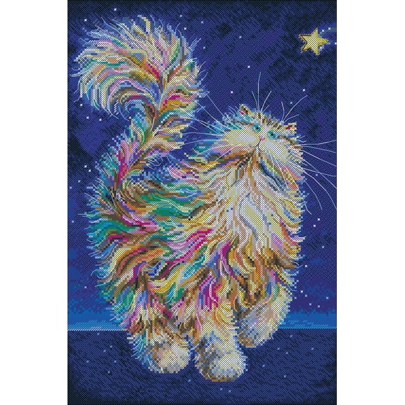 Cross-stitch kit A star is falling AH-181