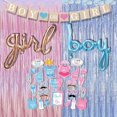thumbnail image 1 of wonima44 Baby Shower Photo Booth Props Gender Reveal Backdrop Baby Gender Reveal Party Supplies Boy or Girl Banner Boy Girl Foil Balloons for Party Decorations, 1 of 1