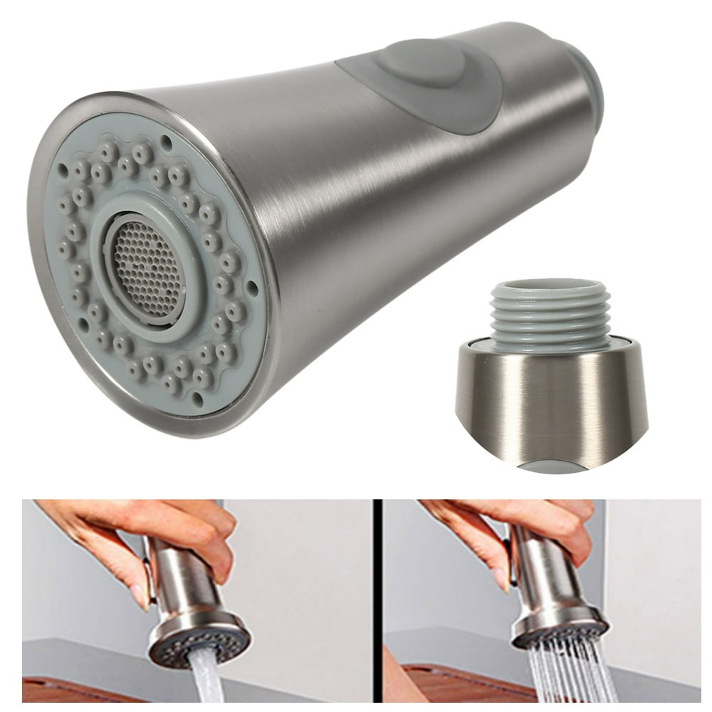 1/2 ABS Plastic Kitchen Sink Faucet Pull Down Steel Replacement Pull