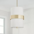 thumbnail image 2 of 2 Light Pendant In Transitional Style-17.75 Inches Tall And 12.25 Inches Wide     -Traditional Installation Capital Lighting 346221Sf, 2 of 5