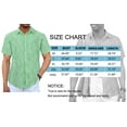 thumbnail image 7 of GENTS BLISS Short Sleeve Men Hawaiian Shirts Floral Print Button Down Shirts for Men Casual Beach Shirts, 7 of 7