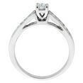 thumbnail image 2 of Pompeii 1/2 Ct Diamond Engagement Wedding Ring Set 10k White Gold (H/I,I1-I2), 2 of 3