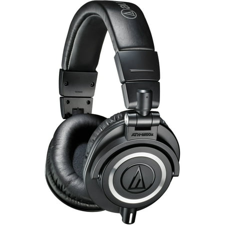 Audio-Technica ATH M50x Professional Monitor Headphones, Available in Multiple (Best Headphones For Monitoring Audio)