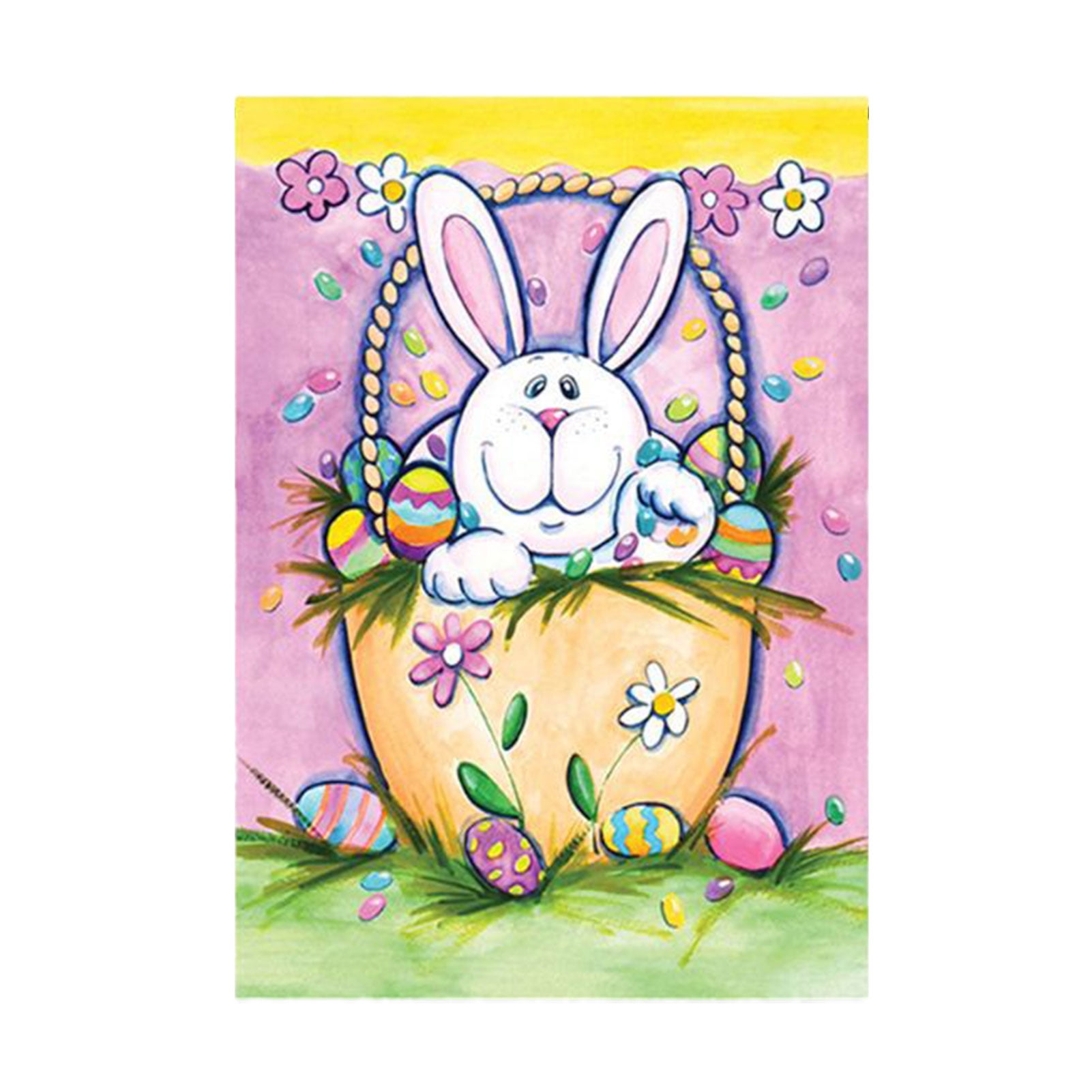 Easter Bunny Eggs Window Gel Clings Pick Swag Wreath Spray DECOR Chocolate Rabbi 