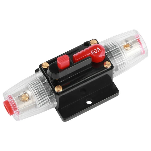 Portafusibles de reinicio automático, amplificador, modificación de audio para coche y camión, 12 V, 60 A