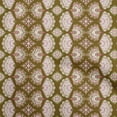 thumbnail image 1 of oneOone Viscose Chiffon Dark Olive Green Fabric Asian Block Diy Clothing Quilting Fabric Print Fabric By Yard 42 Inch Wide, 1 of 4