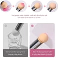 thumbnail image 4 of Qianli Nail Art Sponge Brush Double Head Sponge Brush Nail Polish Render Gradient Tool Include 4 Replacement Brush Heads Nail Art Brush Nails Nails Accessories, 4 of 5