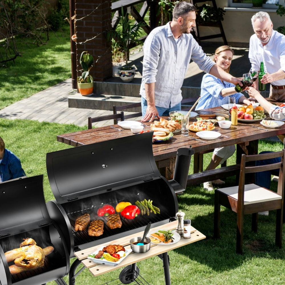 Aimee Lii Outdoor BBQ Grill Barbecue Pit Patio Cooker, BBQ Grill for Outdoor Cooking Kitchen, Garden and Patio Backyard Barbecue