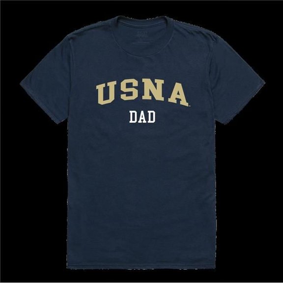 United States Naval Academy Midshipmen College Dad T-Shirt, Navy - Extra Large