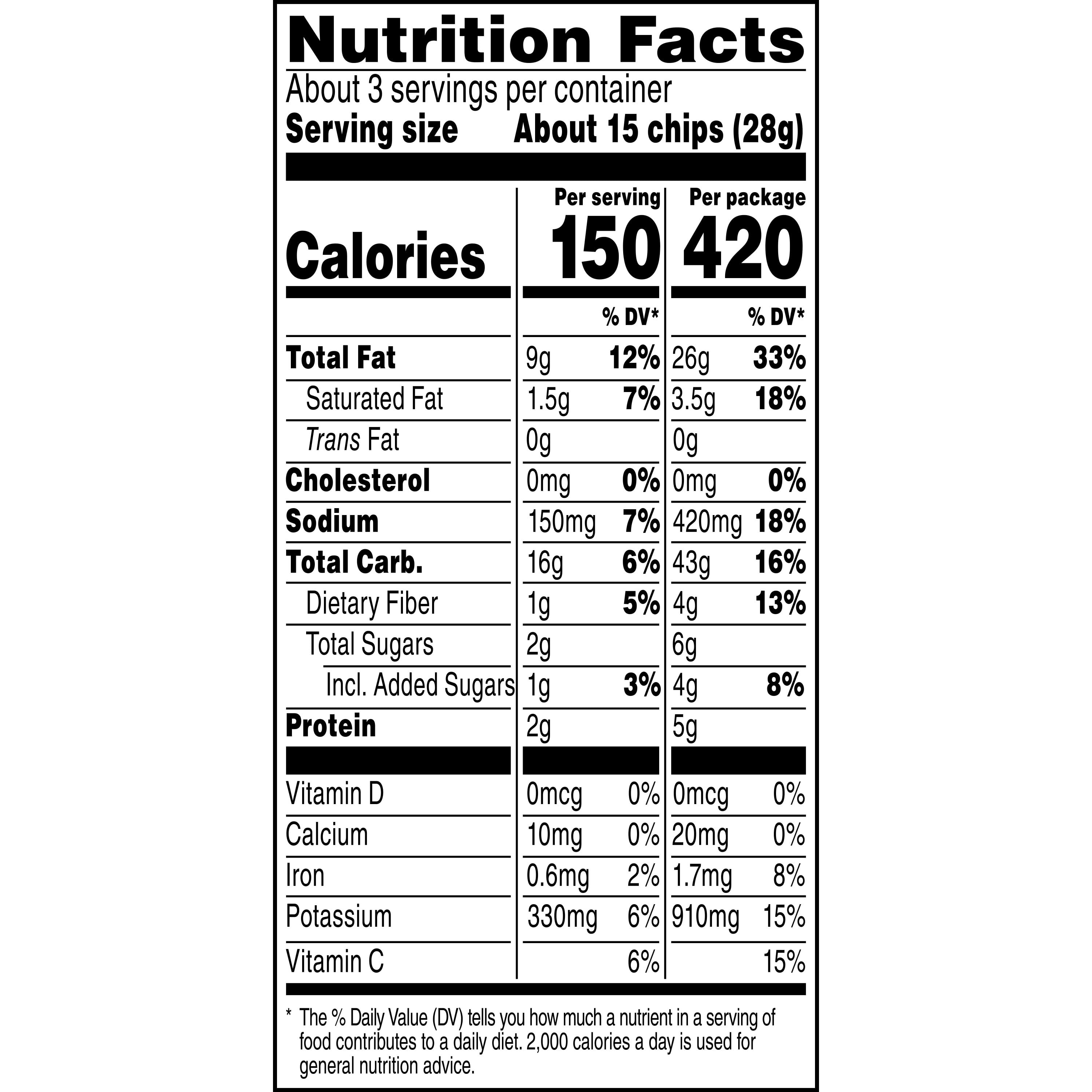 Lay's Potato Chips, Barbecue Flavor, 2.75 oz Bag