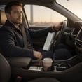thumbnail image 3 of 2-in-1 Car Cup Holder Phone Mount 360° Adjustable Expandable Cupholder Expander Phone Holder for Vehicle Desk Treadmill, 3 of 3