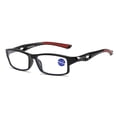 thumbnail image 5 of Gafas de lectura anti luz azul para hombres y mujeres, deportivas, de ocio, de moda, cuadradas, gafas de lectura retro, 5 of 5