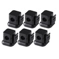 thumbnail image 2 of 6 clips magnéticos para cables, organizadores de cables adhesivos. Negro, 2 of 9