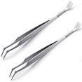 thumbnail image 1 of Removedor de garrapatas de 2 piezas, pinzas para garrapatas de acero inoxidable,, 1 of 4