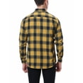 thumbnail image 3 of Damipow Men's Flannel Shirts Plaid Long Sleeve Button Down Shirt,Sizes S-2XL,Mens Shirts, 3 of 5