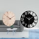 thumbnail image 2 of Reloj de pared redondo,Reloj de pared de madera para decoración de sala de estar,Reloj de pared grande,Reloj de pared acrílico silencioso moderno,Reloj de pared grande para, 2 of 8