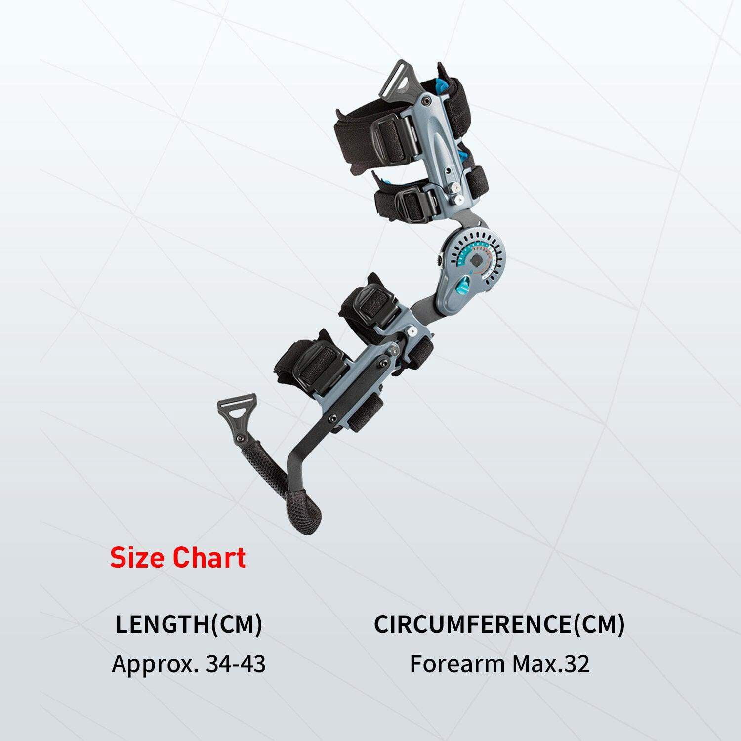 Zoyer Recovery+ Zero Gravity Post-OP Elbow Brace w/ Hand Grip