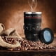 thumbnail image 4 of Taza de café con forma de cámara Taza con forma de lente de cámara Café Leche Agua Taza con forma de cámara Taza de acero inoxidable con forma de lente Taza Vaso, 4 of 4