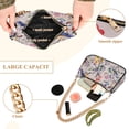 thumbnail image 2 of FORMRS Womens Shoulder Bag with Chain Strap Clutch Purse Cute Tote Handbag, Purple Floral Pattern, 2 of 7