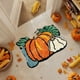 thumbnail image 1 of Alfombras de Calabaza para Halloween, Tapete con Forma de Calabaza, Tapete Decorativo para El Día de Acción de Gracias, Decoración de Halloween para Sala de Estar, Dormitorio, Cocina y Baño., 1 of 6