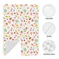 thumbnail image 5 of Yiaed Dessert Print Baby Car Seat Canopy Carrier Cover, Breathable Nursing Cover for Breastfeeding,Multi-Use Infant Carseat Stroller Cover, 5 of 7