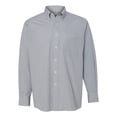 thumbnail image 1 of Van Heusen Mens Gingham Check Shirt, XL, Ash, 1 of 1