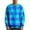 Sky Blue, variant on Men's Plaid Knit Sweater Long Sleeve Crew Neck Casual Pullover Top