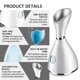 thumbnail image 4 of Humidificador Iónico De Vapor Nano Facial Vaporizador Facial Para El Hogar Face Spa US Plug, 4 of 9