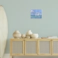 thumbnail image 3 of Stupell Industries Sailing Day Sailboats Landscape Painting White Framed Art Print Wall Art, 14 x 11, 3 of 10