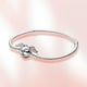 thumbnail image 1 of Pulsera de plata de ley 925 auténtica para mujer, brazalete de ratón de disney, pulsera de puntada, abalorio original, joyería de moda, 1 of 4