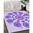 thumbnail image 2 of Ahgly Company Indoor Rectangle Patterned Blossom Pink Area Rugs, 5' x 8', 2 of 6
