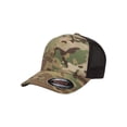 thumbnail image 2 of Yupoong 6511MC Adult Flexfit Multicam Trucker Mesh Cap, 2 of 3