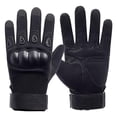 thumbnail image 2 of Guantes de maniobra táctica StrikeGrip 1Par L Negro 110mm x 220mm Cuero Sintético PVC Nailon y Microfibra., 2 of 3