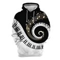 thumbnail image 2 of Sudadera con capucha para hombre y mujer, primavera y otoño de 2024, con estampado 3D de guitarra y piano, ropa con capucha de manga larga a la moda, ropa de calle popular para hombre, 2 of 4