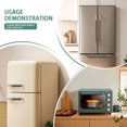 thumbnail image 4 of Refrigerator Handle Covers 3 Sets of 6, Adjustable Non Slip Fridge Door Handle Cover Protector, Appliance Handle Covers for Microwave Dishwasher Cabinet Accessories (Grey), 4 of 7
