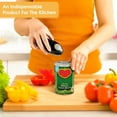 thumbnail image 6 of One Touch Electric Can Opener Fits Almost Can Sizes for Seniors with Arthritis,Hand Held Battery Operated Can Opener with Smooth Edge,Food Safe Kitchen Gadgets Automatic Can Opener for Kitchen, 6 of 6