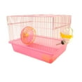 thumbnail image 2 of YML Single Story Dwarf Hamster Cage with Small Wheel/Dish and Water Bottle/Plastic Base, 2 of 2